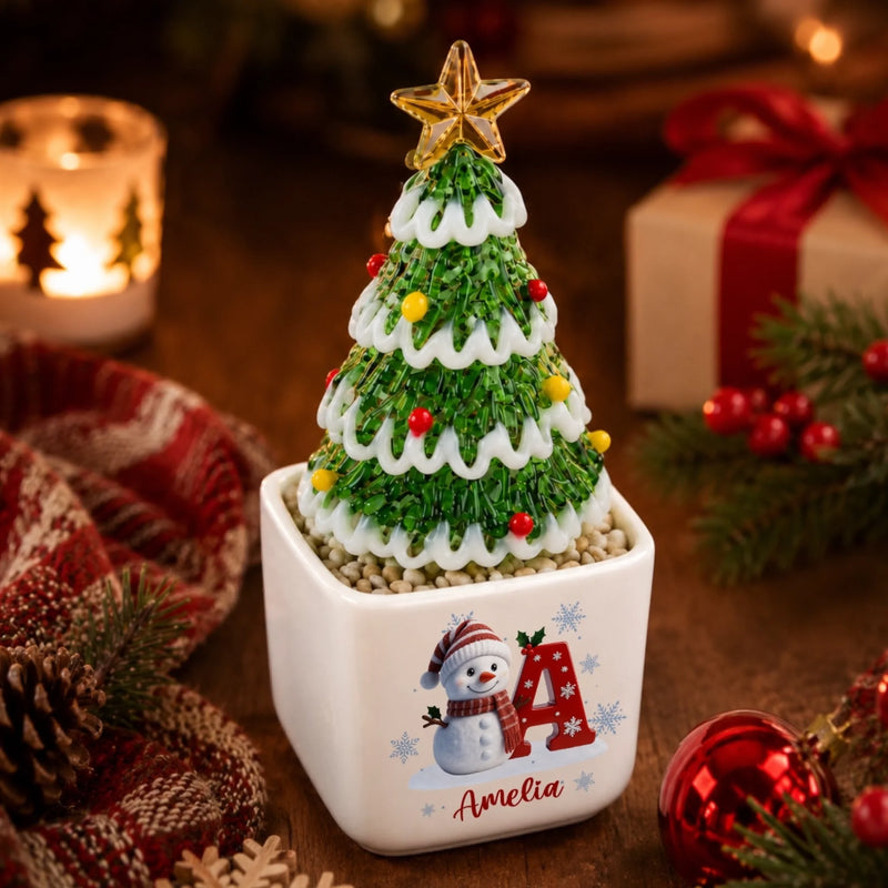 Custom Glass Everlasting Christmas - Personalized Christmas Birthday Gifts For Kids - Little Joy Holiday Magic