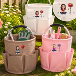 Custom Gardening Tool Bag - Personalized Birthday Garden Gifts For Mom, Grandma, Gardeners - Bloom Where You Grow