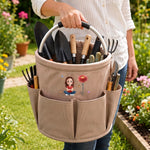 Custom Gardening Tool Bag - Personalized Birthday Garden Gifts For Mom, Grandma, Gardeners - Bloom Where You Grow