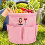 Custom Gardening Tool Bag - Personalized Birthday Garden Gifts For Mom, Grandma, Gardeners - Bloom Where You Grow