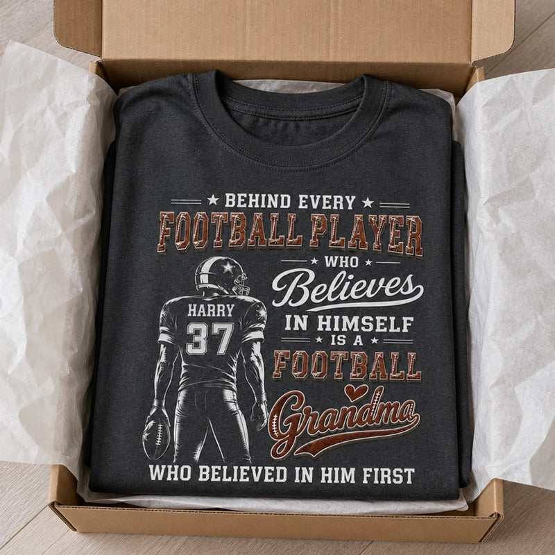 Custom America Football Comfort T-Shirt - Personalized Birthday Gifts For Mom, Dad, America Football Lovers, Sports Fans, Sports Lovers - Born For Game Day