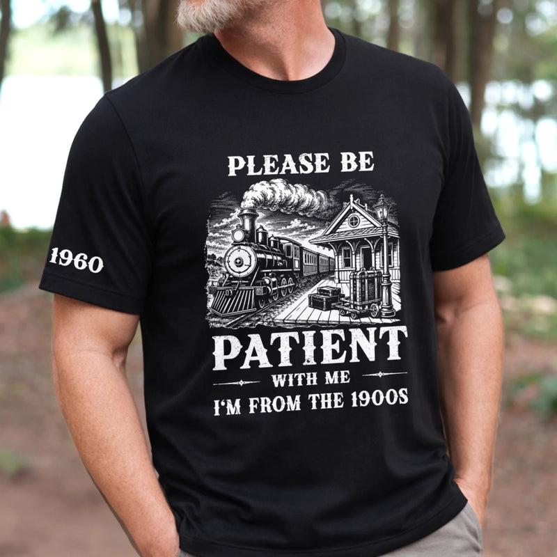 Custom T-Shirt - Personalized Birthday Gifts For Husband, Son, Grandson, Brother, Grandpa, Dad, Yourself - Aged To Perfection