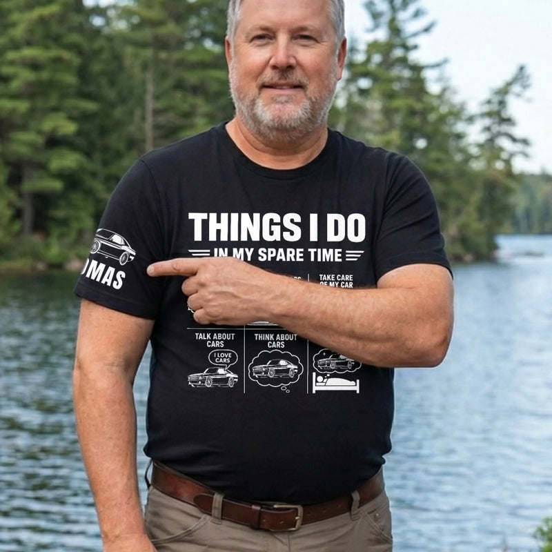 Custom T-Shirt - Personalized Birthday Gifts For Husband, Son, Grandson, Brother, Grandpa, Dad, Yourself - Born To Stand Out