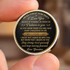 Custom Pocket Hug - Personalized Birthday Gifts For Grandson, Granddaughter - Face Every Challenge With Courage
