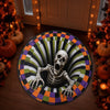 Custom Shaped Doormat - Personalized Halloween Decor Birthday Gifts For Mom, Dad, Brother, Sister - Spooky Nights Together