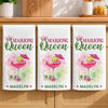 Custom Mahjong Kitchen Towel - Personalized Birthday Gifts For Mahjong Players, Mom, Dad, Brother, Sister - Lovely Times