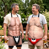Custom Funny Patriotic Apron With Pocket - Personalized Birthday Gifts For Husband, Son, Grandson, Brother, Grandpa, Dad, Yourself - Spice Up The Grill Today