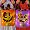 Custom LED Light Bucket Bag - Personalized Halloween Birthday Gifts For Kids - Tiny Boo Magic