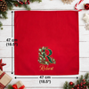Custom Cotton Napkin - Personalized Christmas Birthday Gifts For Mom, Dad, Brother, Sister - Home Feels Better Together