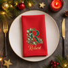 Custom Cotton Napkin - Personalized Christmas Birthday Gifts For Mom, Dad, Brother, Sister - Home Feels Better Together