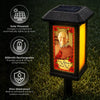 Custom Photo Solar Garden Light - Personalized Memorial Sympathy Gifts For Loss Of Mom, Dad - Always In My Loving Memory