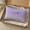 Custom Woven Pillow - Personalized Birthday Gifts For Wife, Daughter, Besties, Sisters, Granddaughter, Grandma, Mom, Yourself - Dreaming In Wild Blooms