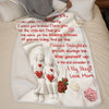 Custom Blanket - Personalized Birthday Gifts For Daughter - Wrapped In Love Everyday Always