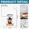 Custom Kitchen Towel - Personalized Halloween Birthday Gifts For Wife, Daughter, Besties, Sisters, Granddaughter, Grandma, Mom, Yourself - Too Glam To Be Scary