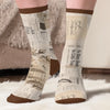 Custom Crew Socks - Personalized Bookish Gifts For Book Lovers, Bookworms, Readers - Do Not Disturb I Am Reading