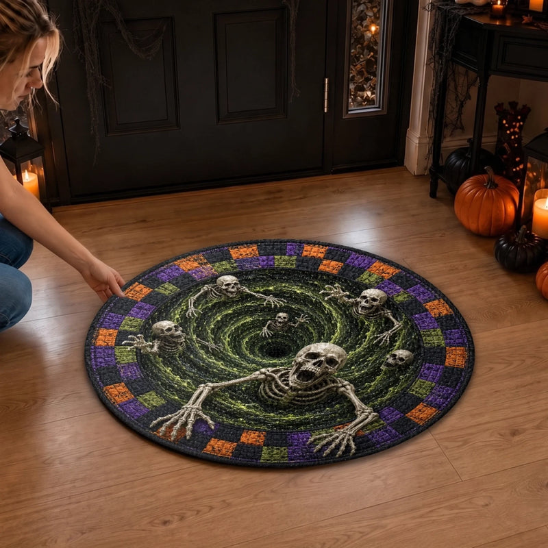 Custom Shaped Doormat - Personalized Halloween Decor Birthday Gifts For Mom, Dad, Brother, Sister - Creep It Real This Night