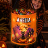 Custom LED Light Bucket Bag - Personalized Halloween Birthday Gifts For Kids - Here For The Candy