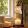 Custom New Home Candle Warmer Lamp - Personalized Anniversary Wedding Gifts For Husband And Wife, Him And Her - Our Sweet Home Glow