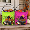 Custom LED Light Bucket Bag - Personalized Halloween  Birthday Gifts For Kids - Tiny Cute Trickster