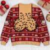 Custom Funny Ugly Sweatshirt - Personalized Christmas Birthday Gifts For Husband, Son, Grandson, Brother, Grandpa, Dad, Yourself - Jingle Balls All The Way Today