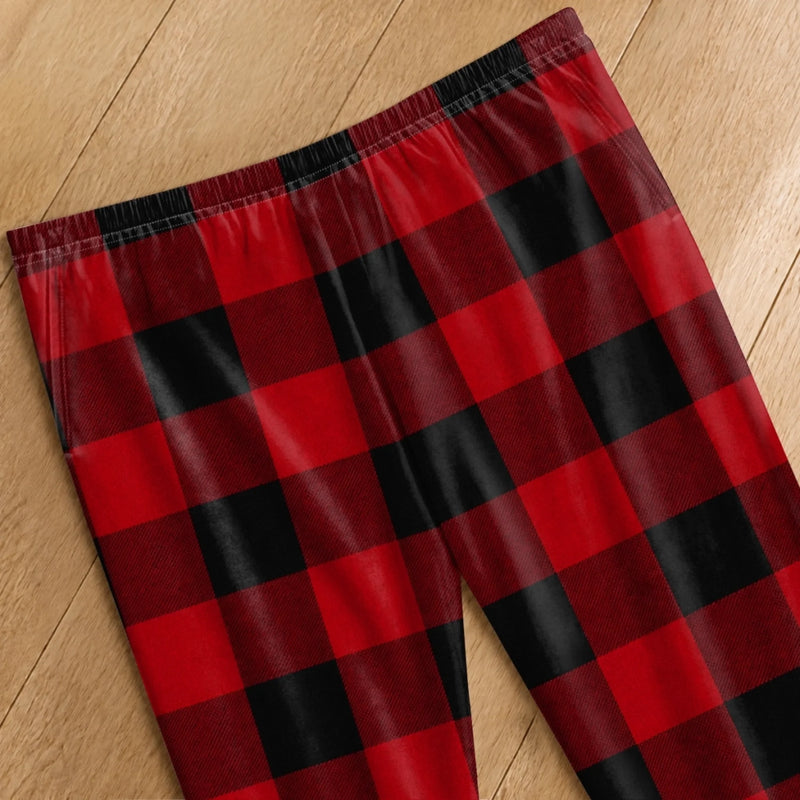 Custom Funny Pajama Pants - Personalized Christmas Birthday Gifts For Husband, Son, Grandson, Brother, Grandpa, Dad, Yourself - Chilly Breeze In The Back