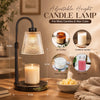 Custom Candle Warmer Lamp - Personalized Anniversary Wedding Gifts For Husband And Wife, Him And Her - Forever In Our Glow