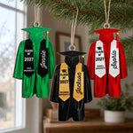 Custom Wood, Acrylic Ornament - Personalized Graduation Christmas Birthday Gifts For Graduates - Be The Best Of Whatever You Are