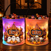 Custom LED Light Bucket Bag - Personalized Halloween Birthday Gifts For Kids - A Little Boo For You