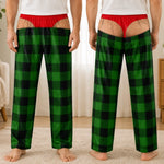 Custom Funny Pajama Pants - Personalized Christmas Birthday Gifts For Husband, Son, Grandson, Brother, Grandpa, Dad, Yourself - Festive Fashion Gone Wild