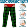 Custom Funny Pajama Pants - Personalized Christmas Birthday Gifts For Husband, Son, Grandson, Brother, Grandpa, Dad, Yourself - Festive Fashion Gone Wild