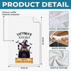 Custom Witchy Kitchen Towel - Personalized Halloween Birthday Gifts For Witch, Wife, Daughter, Besties, Sisters, Granddaughter, Grandma, Mom, Yourself - Witchy Magic, Sweet Home