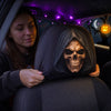 Custom Photo Car Headrest Covers - Personalized Halloween Decor Birthday Gifts For Mom, Dad, Brother, Sister - Haunted Rides All Night