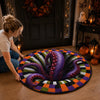 Custom 3D Witch Vortex Rug - Personalized Spooky Halloween Decor - Spooky Season