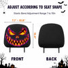 Custom Car Headrest Covers - Personalized Halloween Decor Birthday Gifts For Mom, Dad, Brother, Sister - Creep It Real, Drive