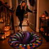 Custom 3D Octopus Vortex Rug - Personalized Spooky Halloween Decor - Spooky Season