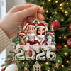 Custom Acrylic Ornament - Personalized Christmas Anniversary Gifts For Husband, Wife, Dog Cat Lovers - Little Moments Big Memories