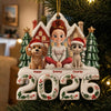 Custom Acrylic Ornament - Personalized Christmas Gifts For Dog Cat Lovers, Dog Dad And Mom, Cat Owners - Little Moments Big Memories