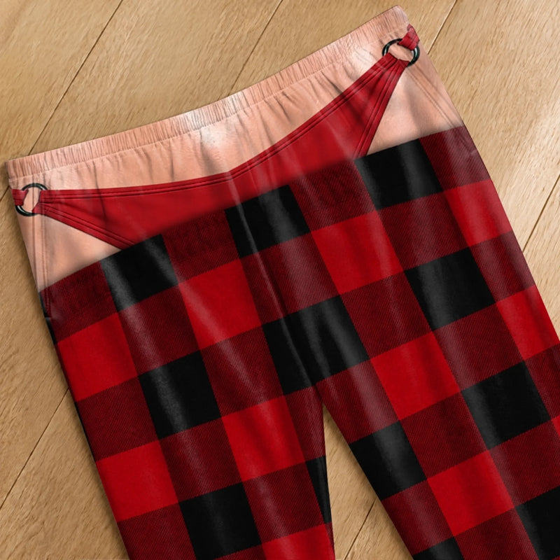 Custom Funny Pajama Pants - Personalized Christmas Birthday Gifts For Wife, Daughter, Besties, Sisters, Granddaughter, Grandma, Mom, Yourself - My Party Outfit