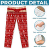 Custom Funny Pajama Pants - Personalized Christmas Birthday Gifts For Wife, Daughter, Besties, Sisters, Granddaughter, Grandma, Mom, Yourself - Too Cozy To Care