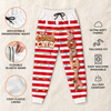 Custom Letter Unisex Sweatpants - Personalized Christmas Birthday Gifts For Mom, Dad, Brother, Sister - Sweetest Cookie Crew In Town
