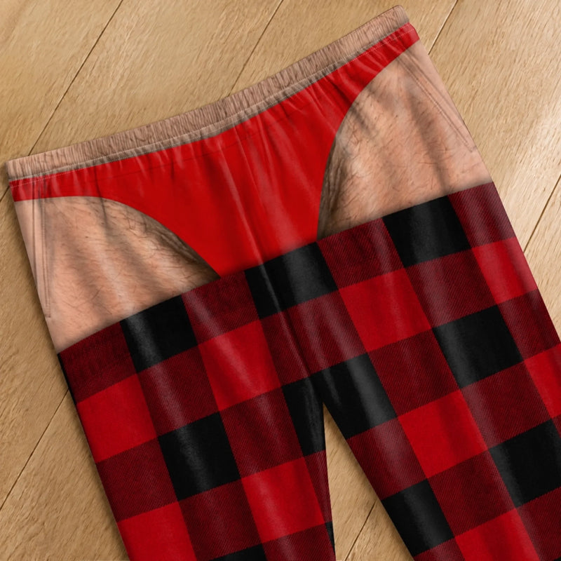 Custom Funny Pajama Pants - Personalized Christmas Birthday Gifts For Husband, Son, Grandson, Brother, Grandpa, Dad, Yourself - Do Not Disturb My Dreams