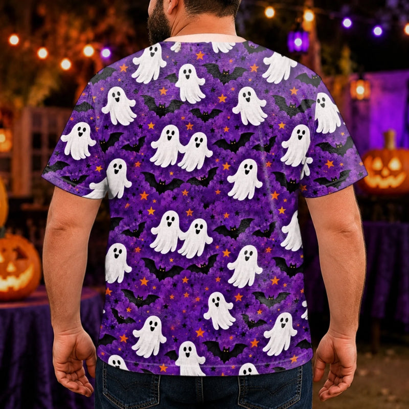 Custom Funny T-shirt - Personalized Halloween Birthday Gifts For Husband, Son, Grandson, Brother, Grandpa, Dad, Yourself - Little Miss Spooky