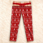 Custom Funny Pajama Pants - Personalized Christmas Birthday Gifts For Wife, Daughter, Besties, Sisters, Granddaughter, Grandma, Mom, Yourself - Too Cozy To Care
