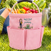 Custom Gardening Tool Bag - Personalized Birthday Garden Gifts For Gardeners - Made For The Garden