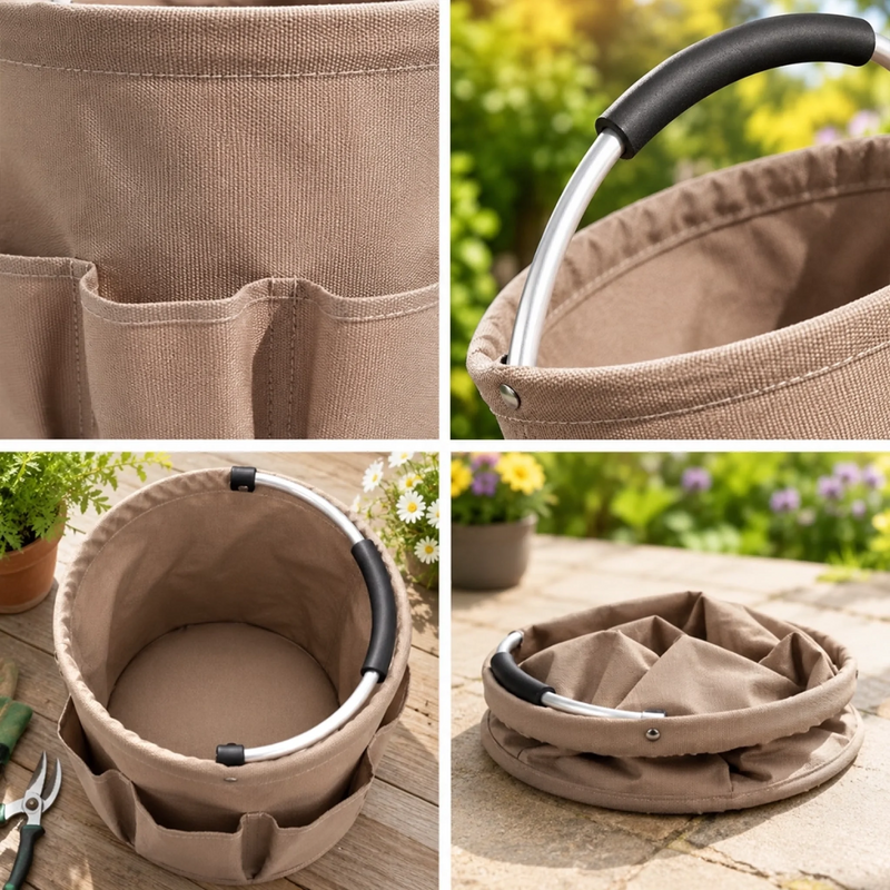 Custom Gardening Tool Bag - Personalized Birthday Garden Gifts For Gardeners - Made For The Garden