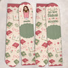 Custom Shh I'm Reading Crew Socks - Personalized Bookish Gifts For Book Lovers, Bookworms, Readers - Living Between The Lines