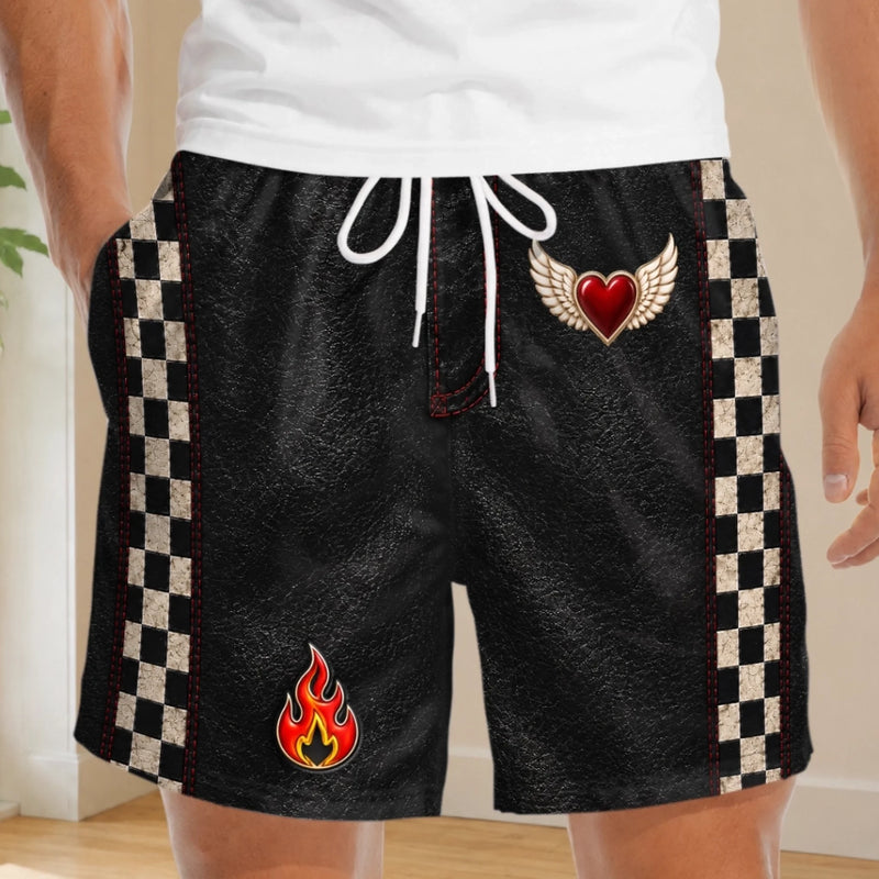 Custom Funny Casual Shorts - Personalized Birthday Gifts For Husband, Son, Grandson, Brother, Grandpa, Dad, Yourself - Good Times Bad Ideas
