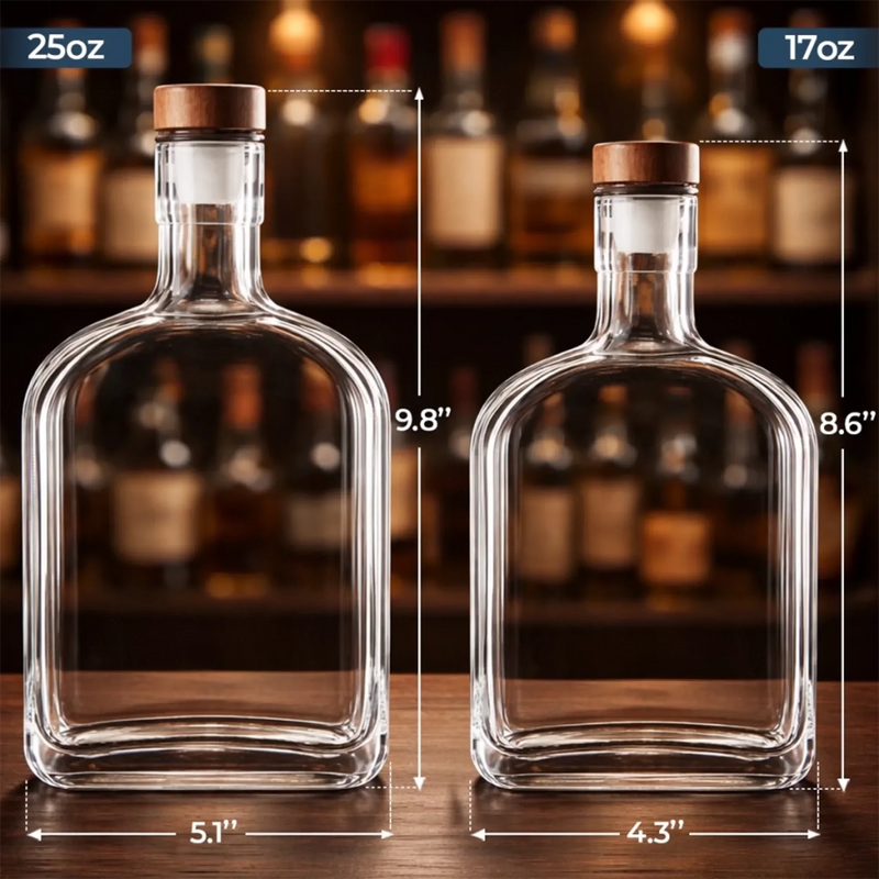 Custom First Christmas Whiskey Bottle - Personalized Anniversary Christmas Wedding Gifts For Husband And Wife, Him And Her, Wine, Bourbon, Whiskey Lovers - Cheers To Forever Love