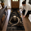 3D Skeleton Vortex Runner Rug - Halloween Decor Gifts For Mom, Dad, Brother, Sister - Spooky Season Is Calling