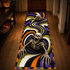 3D Skeleton Vortex Runner Rug - Halloween Decor Gifts For Mom, Dad, Brother, Sister - Fright Night Begins